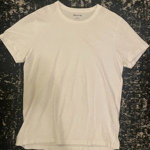 Madewell mens white tee